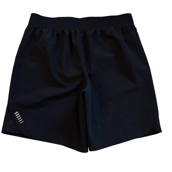 Under Armour Speedpocket 9" Running Shorts Mens Large Black Fitted Brief Lined - Picture 2 of 12